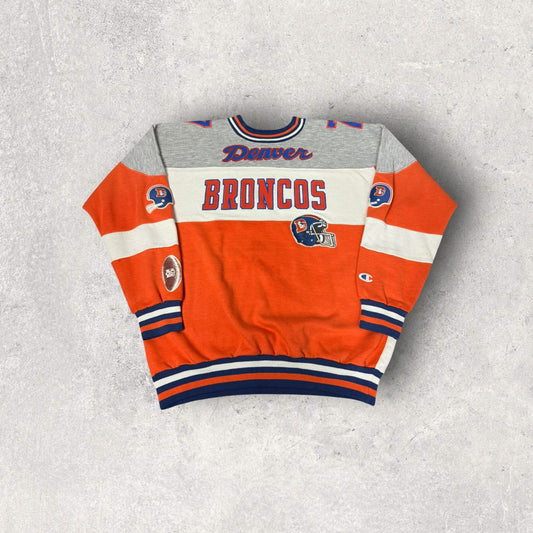 Vintage Champion Denver Broncos Crewneck- XL