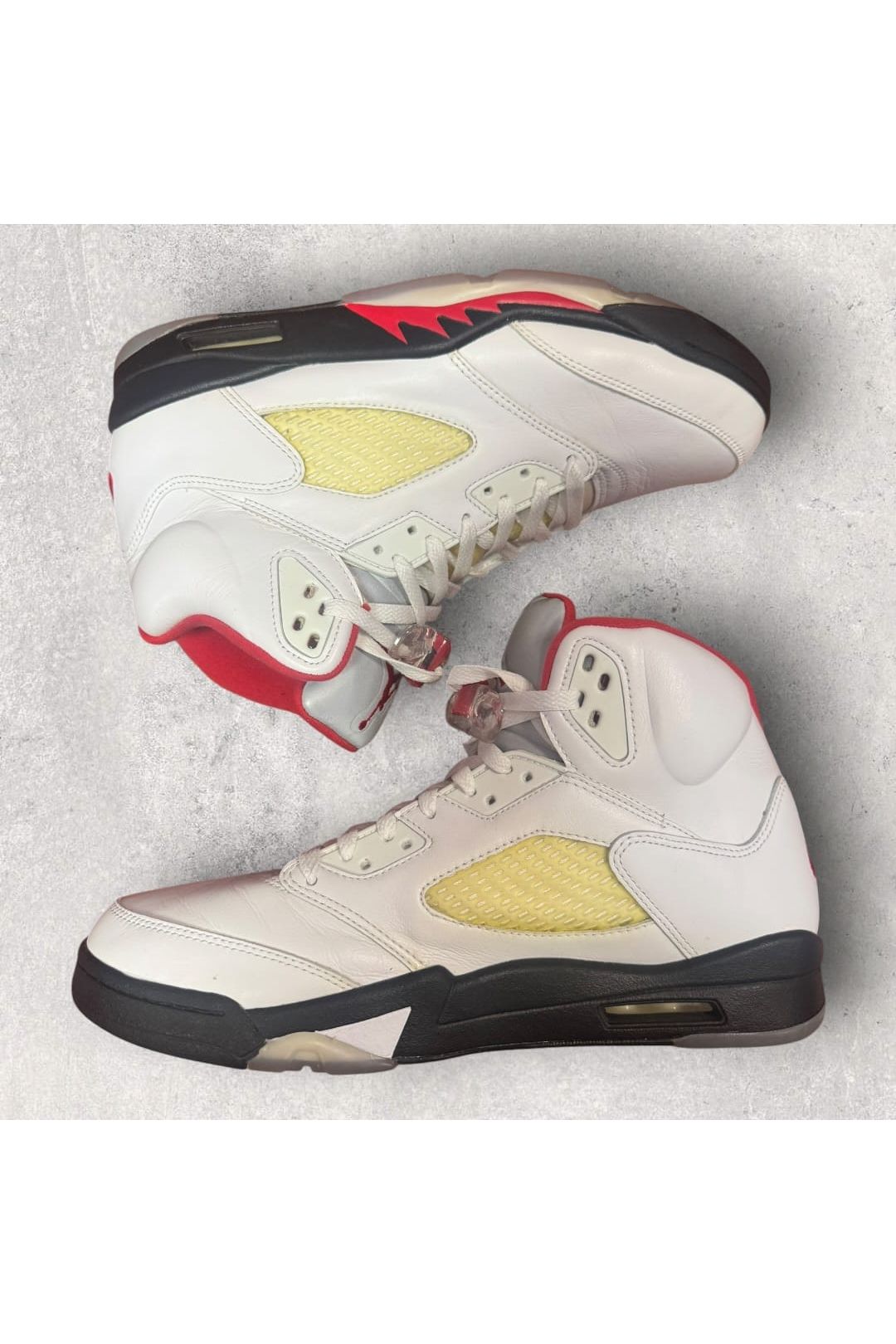 Jordan 5 Retro Fire Red Silver Tongue (2020)- SZ 11.5