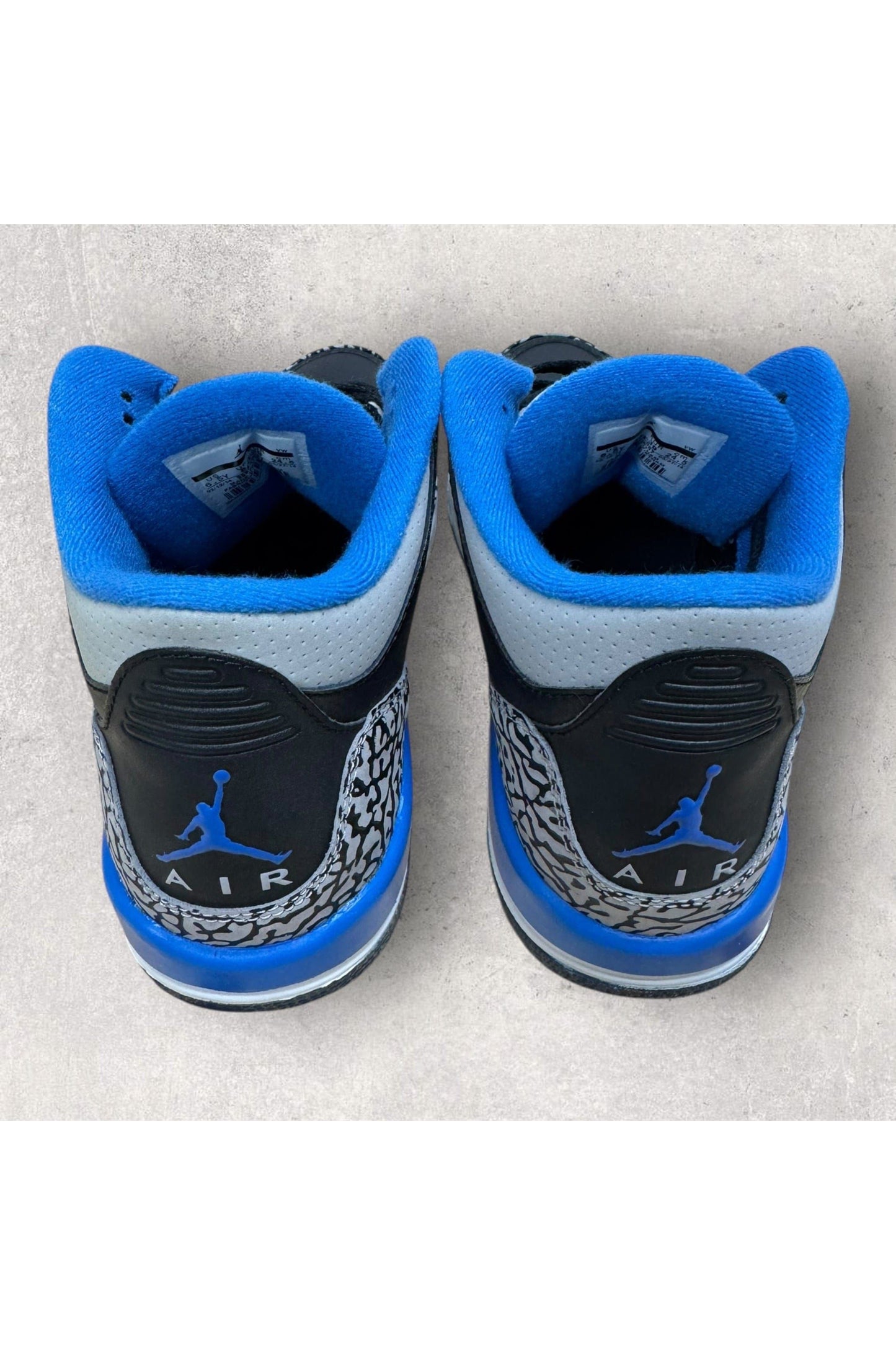 Jordan 3 Retro Sport Blue (GS)- 6.5Y