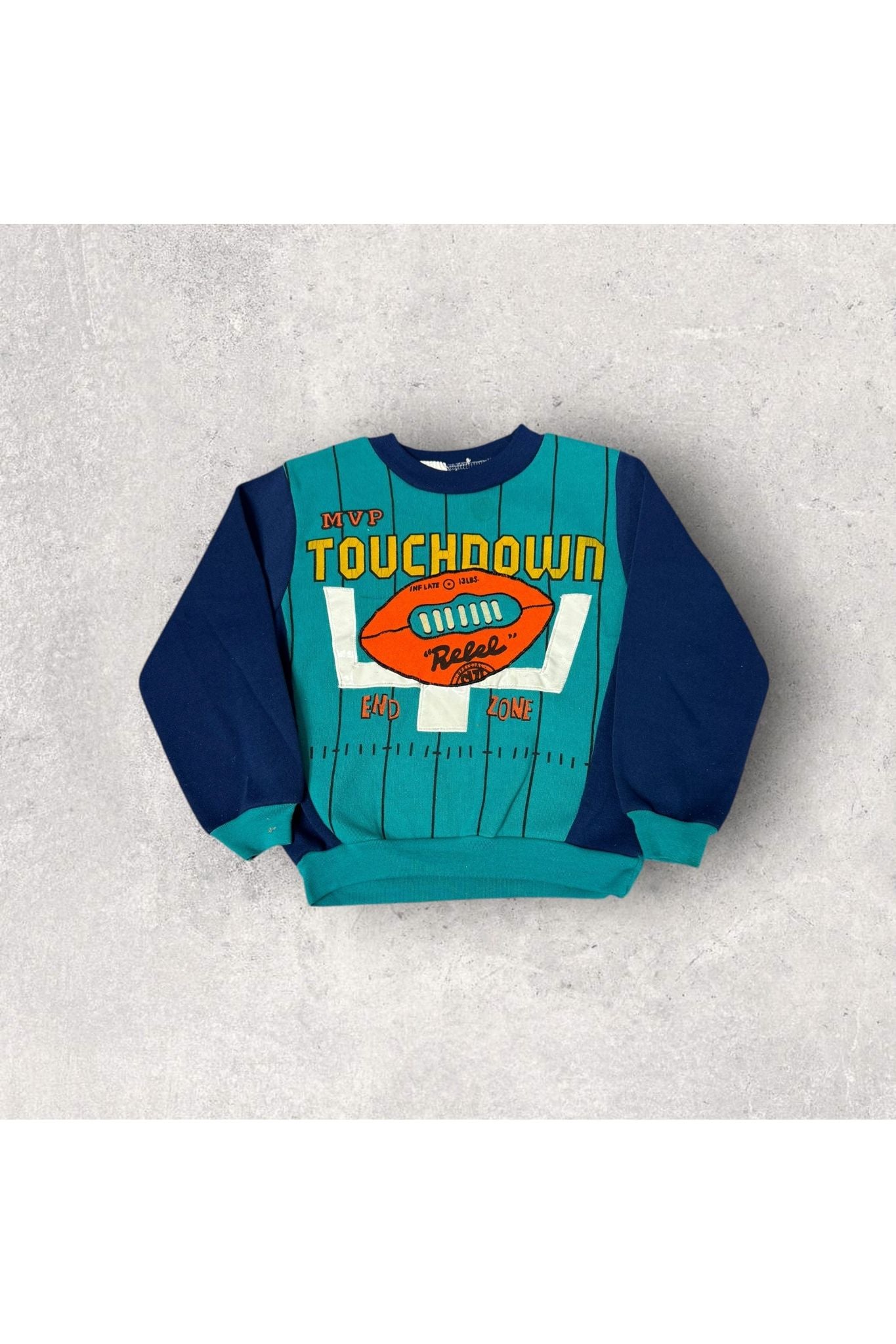 Vintage Little Rebels MVP Touchdown Kids Crewneck- YTH S (5)