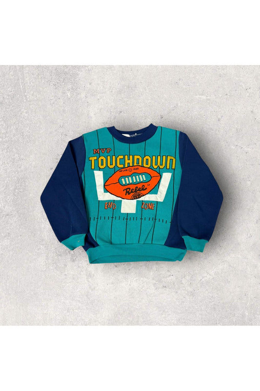 Vintage Little Rebels MVP Touchdown Kids Crewneck- YTH S (5)