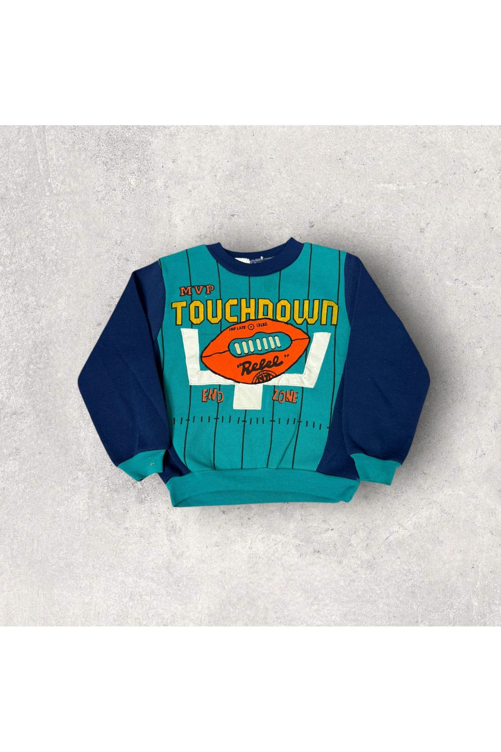 Vintage Little Rebels MVP Touchdown Kids Crewneck- YTH S (5)