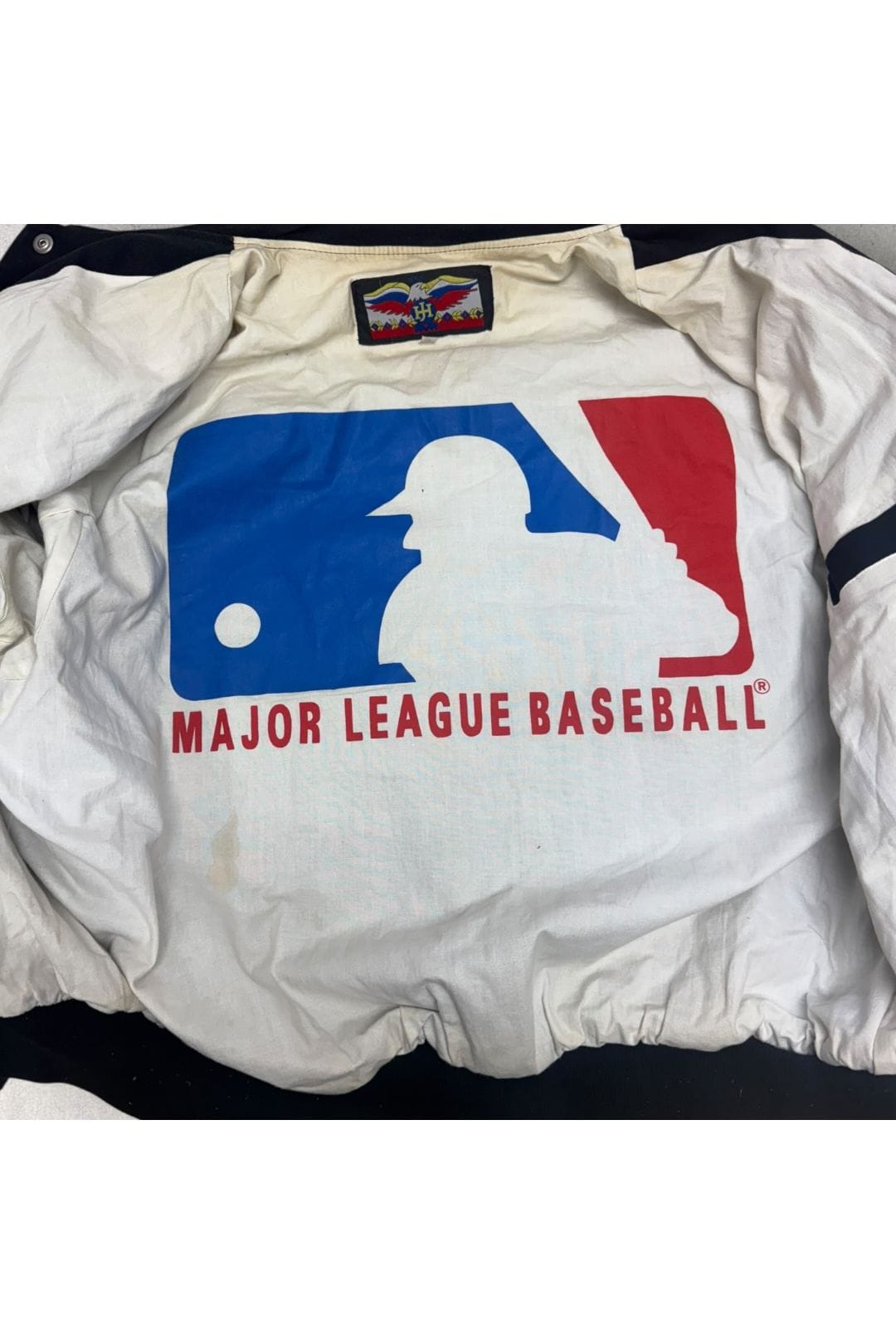 Vintage Jeff Hamilton 90s Chicago White Sox Leather Jacket- XL