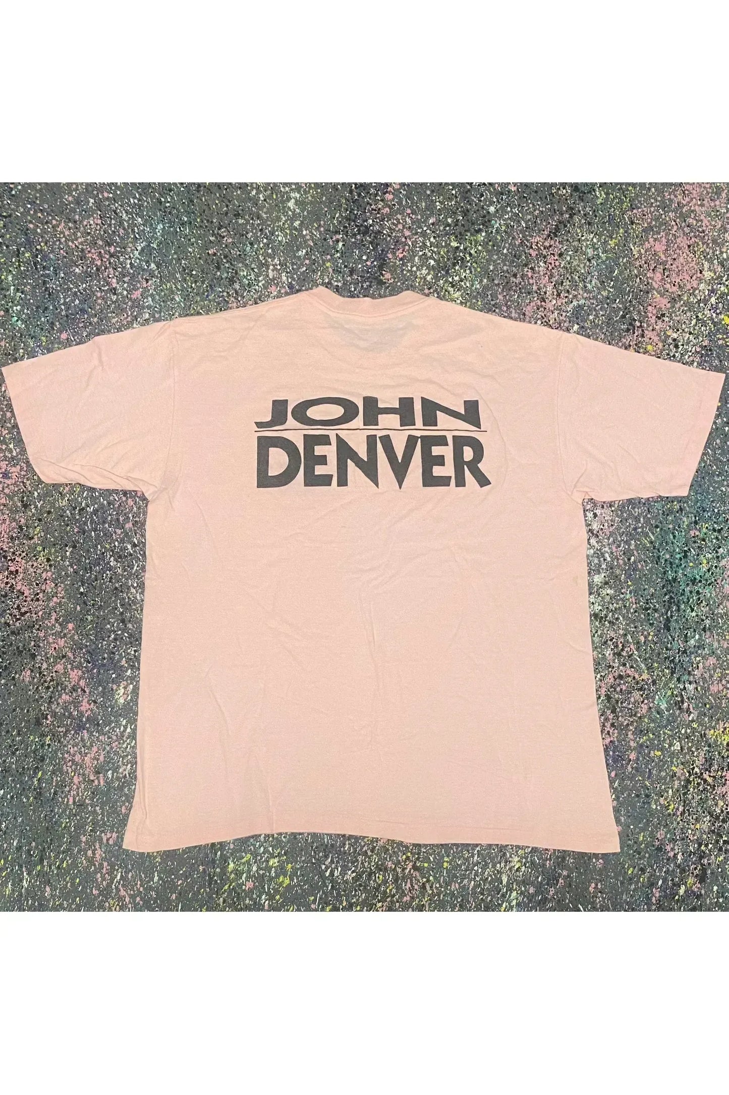 Vintage Single Stitch John Denver Songs of the Future Songs of the Past Tee- XL