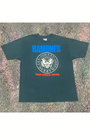 Vintage Single Stitch Ramones The Final Tour Tee- XL