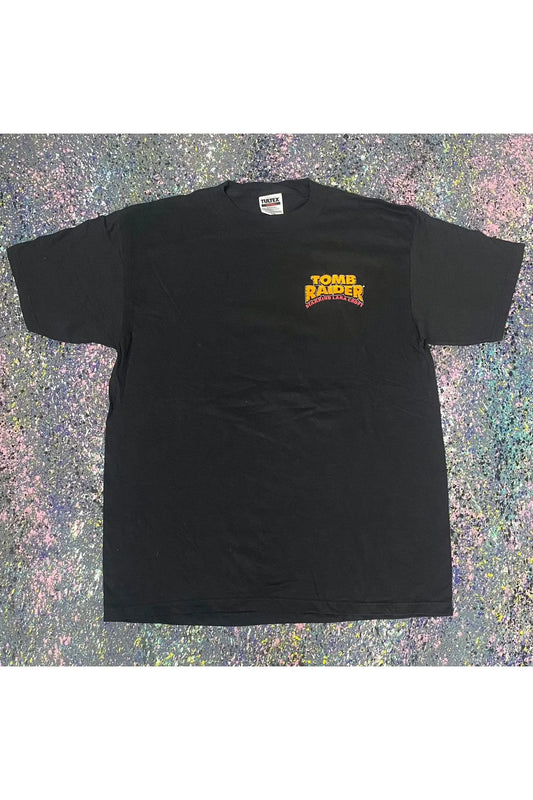 Vintage Deadstock Tultex Tomb Raider Video Game Promo Tee- L