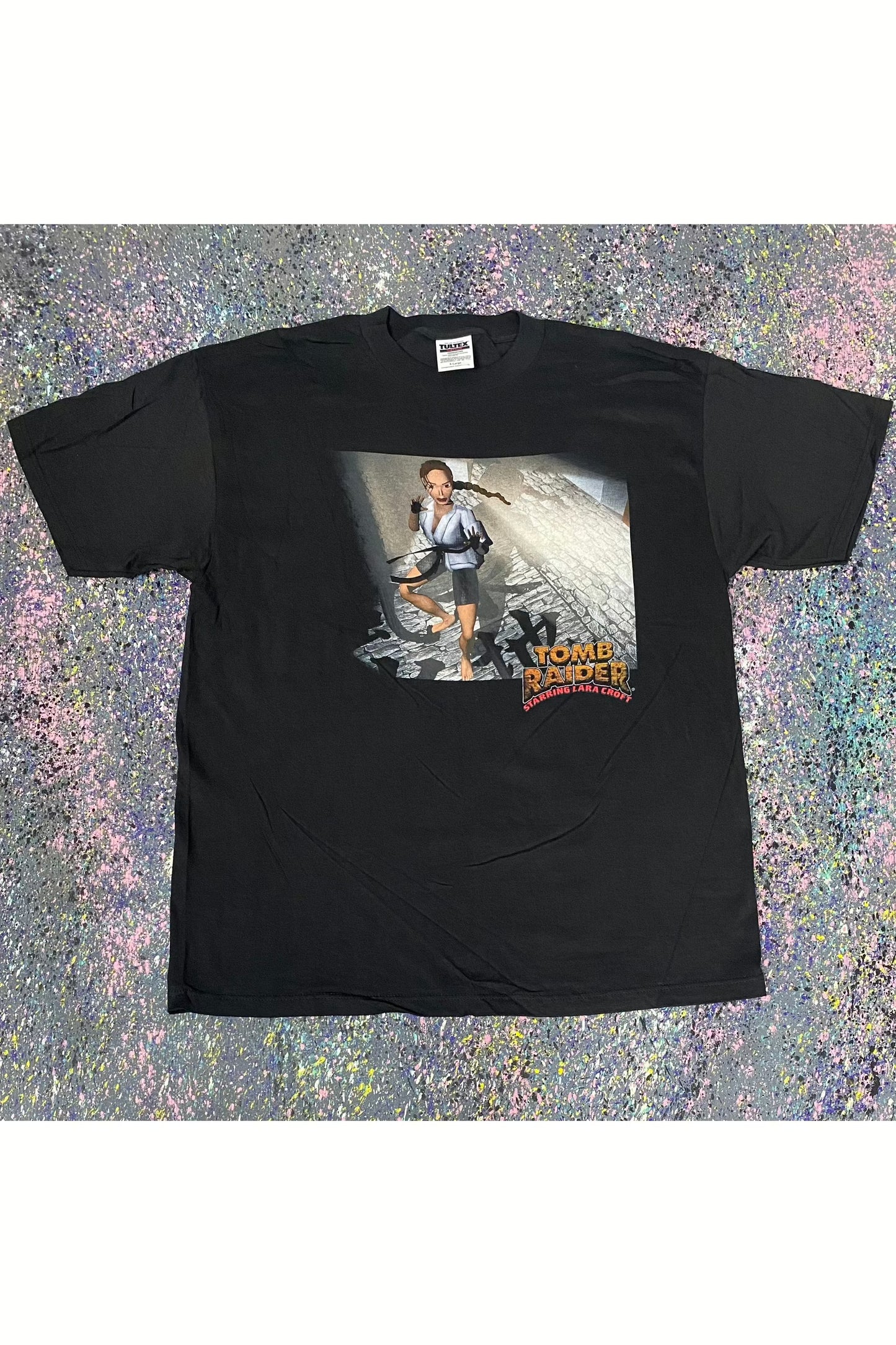 Vintage Tultex Tomb Raider Video Game Promo Tee- XL