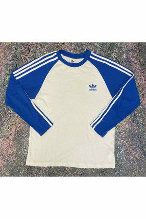 Vintage Adidas Long Sleeve Shirt L XL BACK2THEVINTAGE