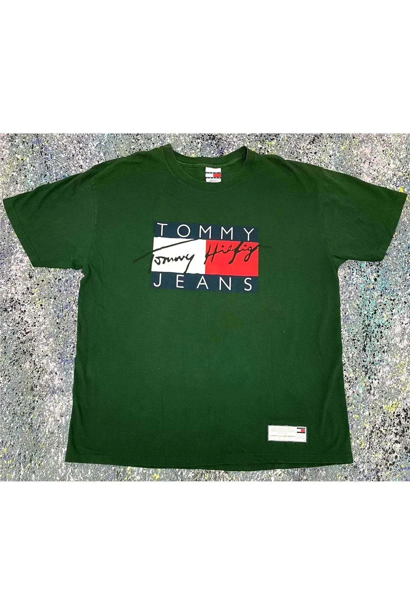 Vintage tommy t shirt sales
