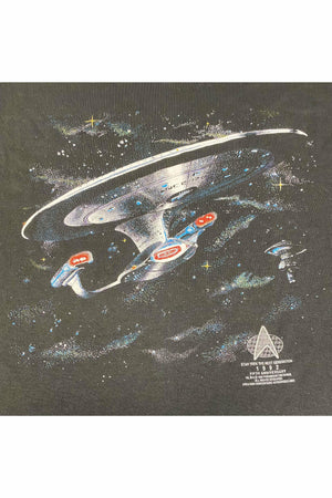 Vintage Single Stitched 1992 Fifth Anniversary Star Trek Tee- XL