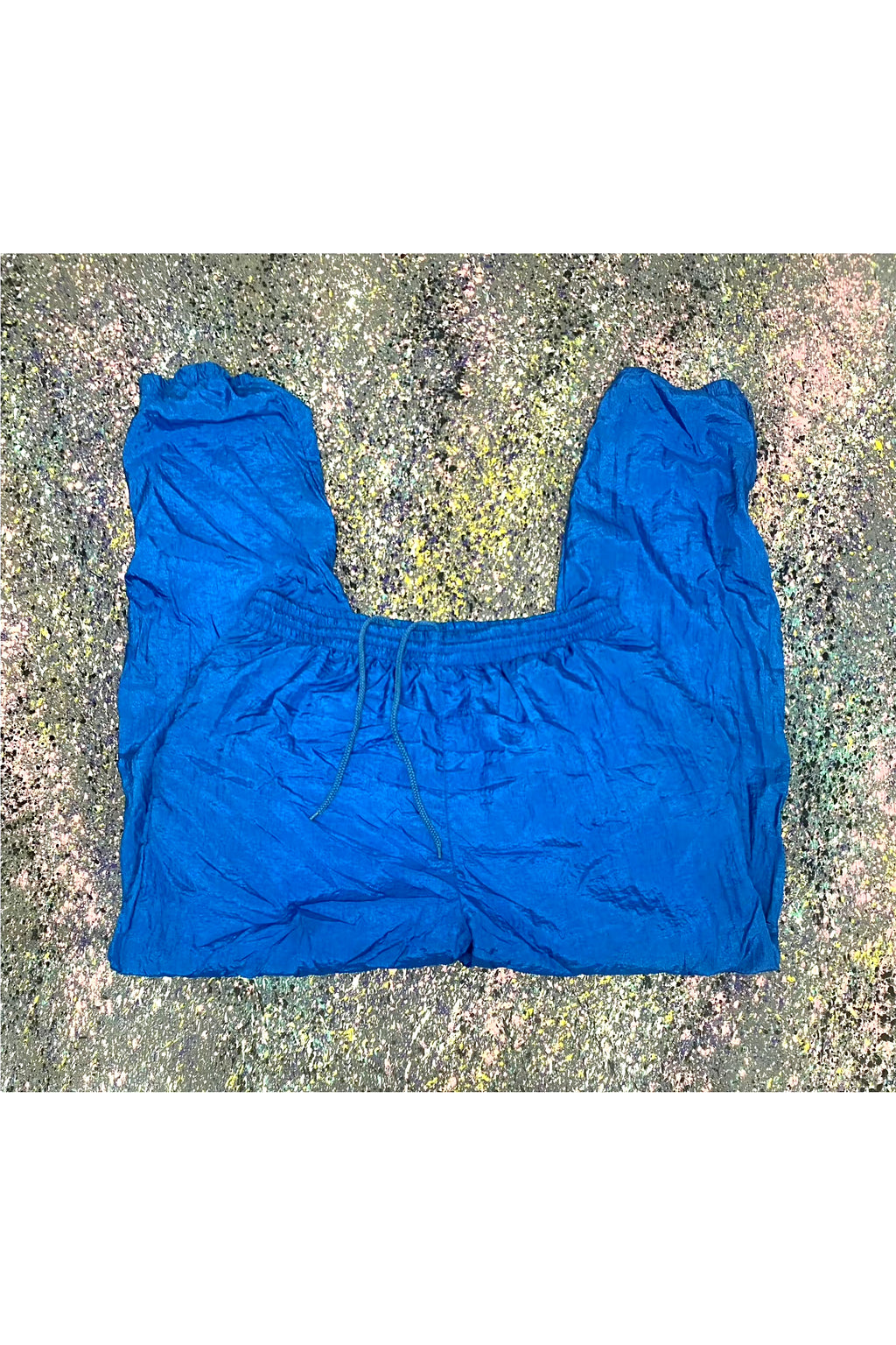 Vintage Active Wear Nylon Joggers- L