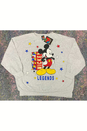 Vintage Dead Stock Mickey Unlimited Mickey Legends Crewneck- XXL
