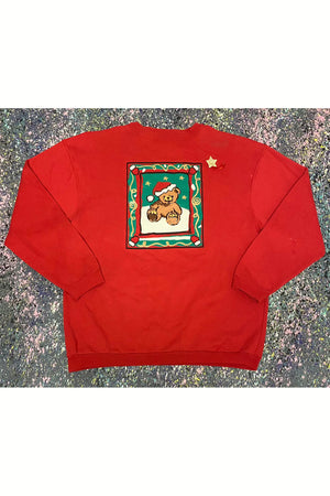 Vintage New Moves Youth Christmas Sweater- YTH XL (18)