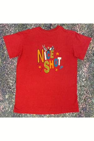 Vintage 90s Made In USA Nike Jordan Dunk! Tee- L