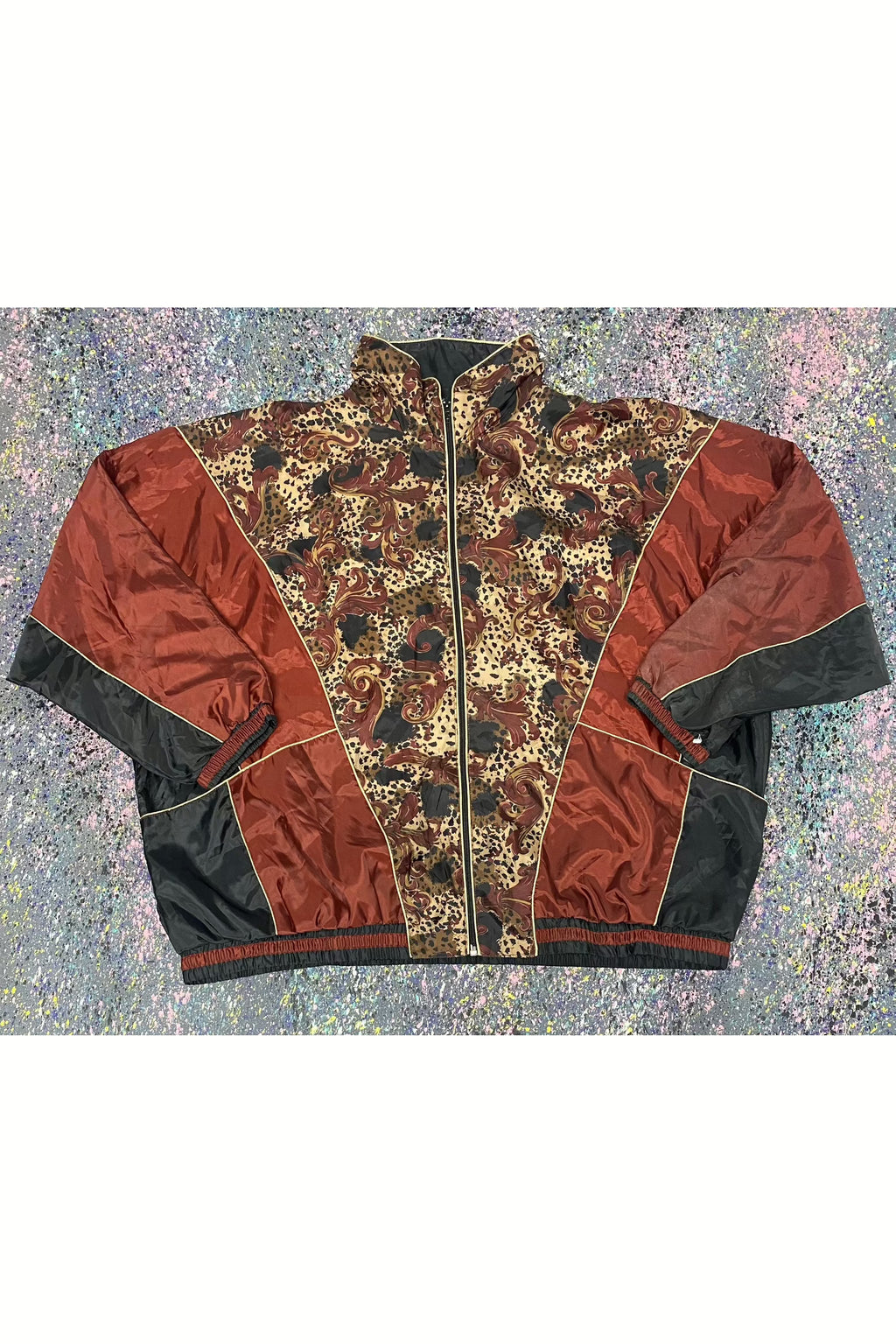 Vintage Center Aisle Plus Women's Windbreaker-  SZ 22W