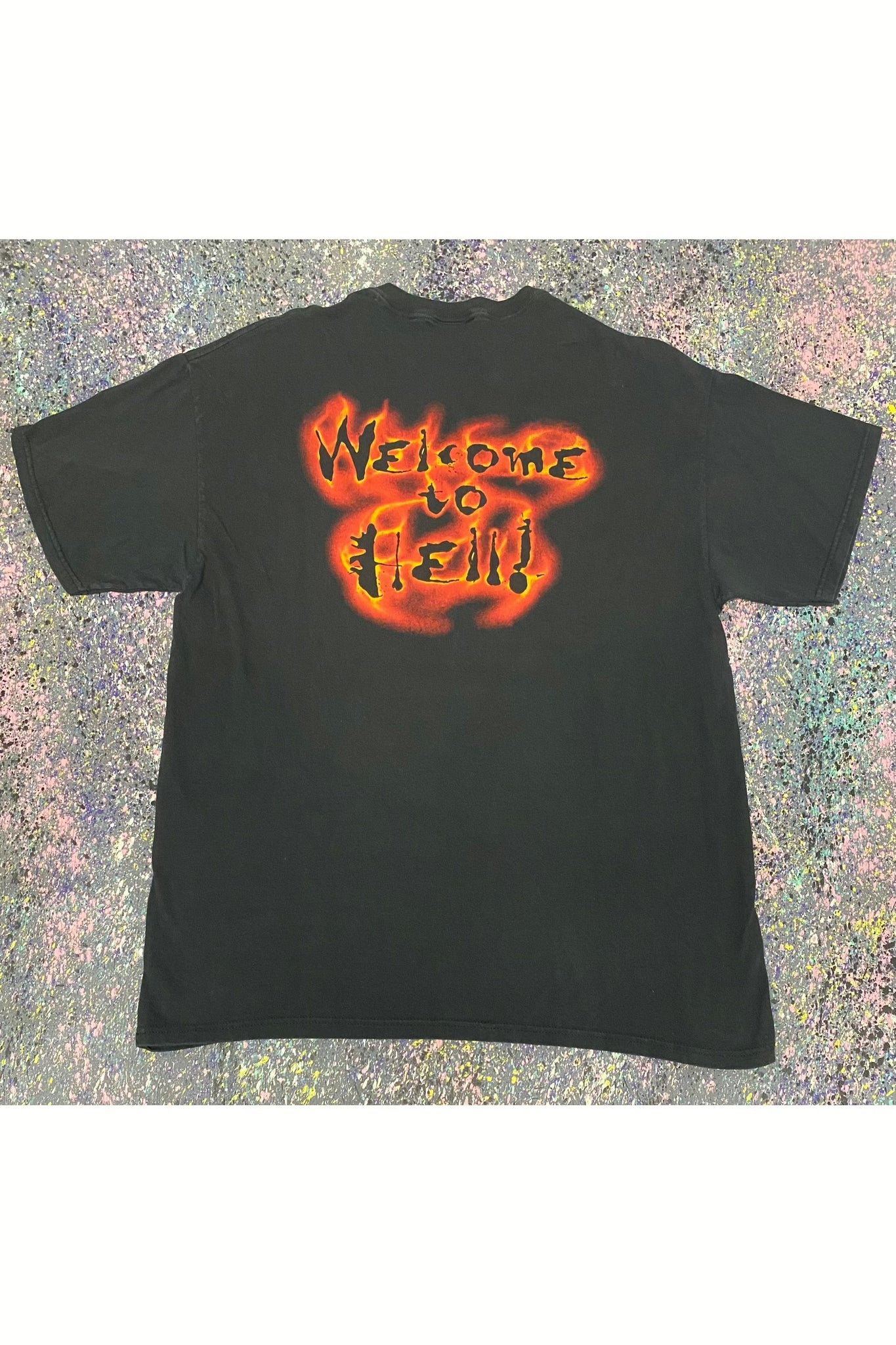 Vintage WWF Kane Welcome To Hell Wrestling Tee- XL