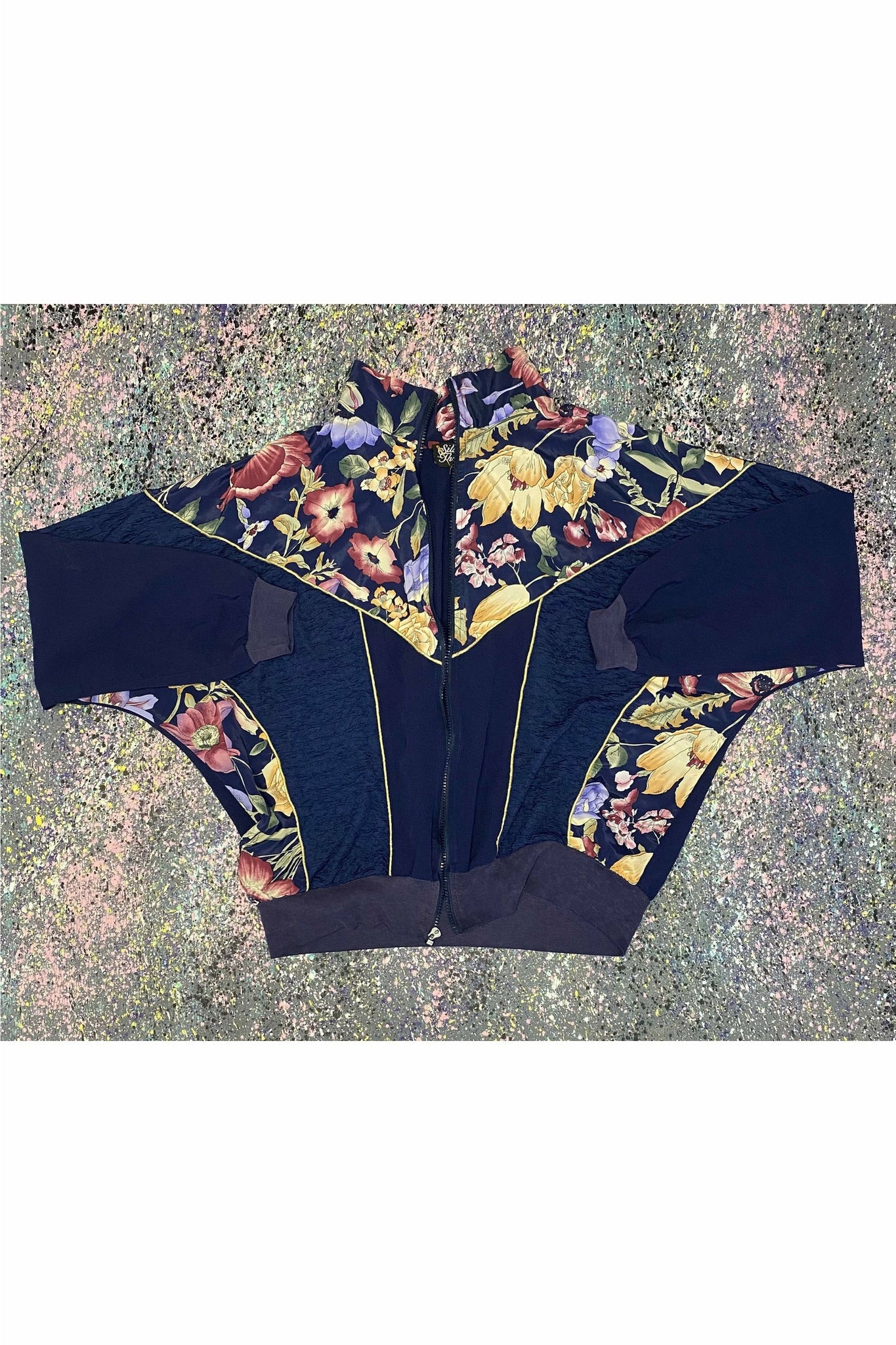 Vintage Silver Threads Windbreaker- M